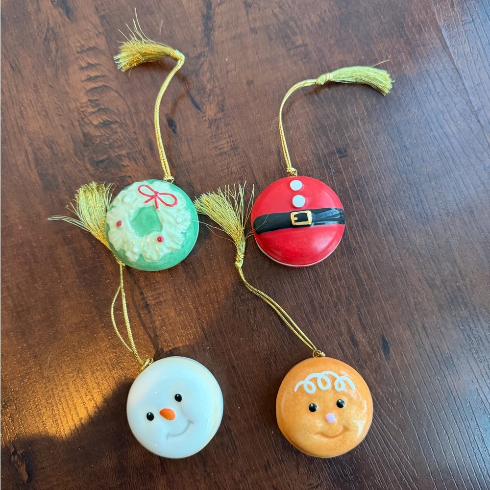 Lenox Christmas Macaron Ornaments